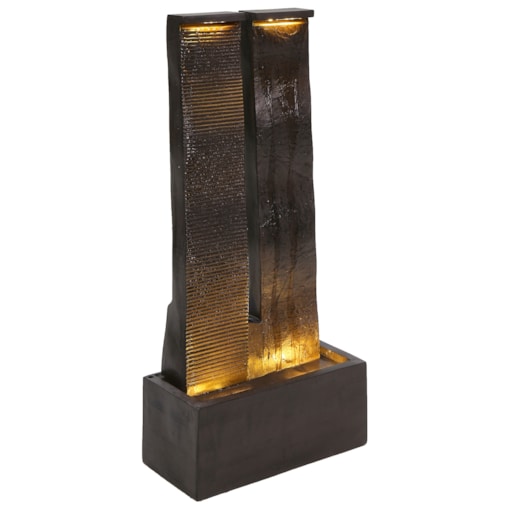 Fontanna ogrodowa z LED brązowa SUNLINE