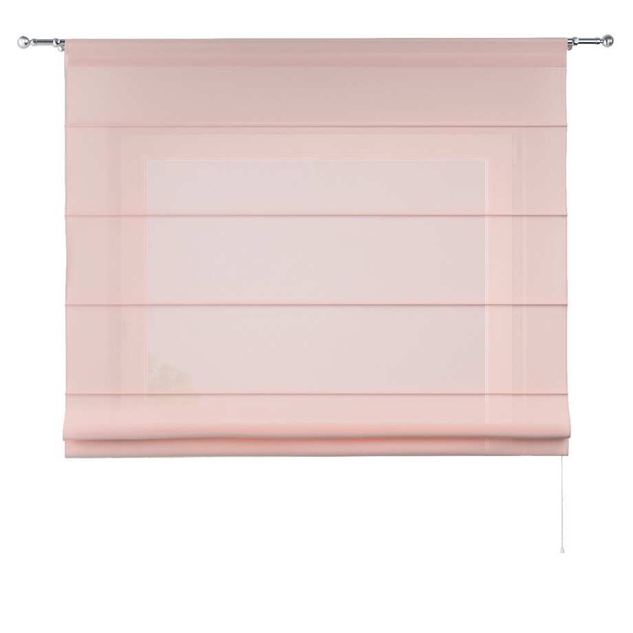 Roleta rzymska Torino 130x170 prześwitujący, jasny róż