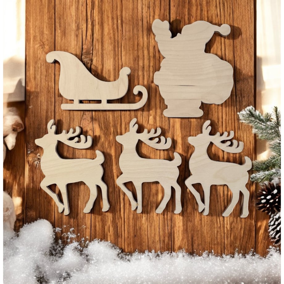 Zestaw kreatywny ZAPRZĘG św. MIKOŁAJA ozdobne pudełko PREZENT świąteczny