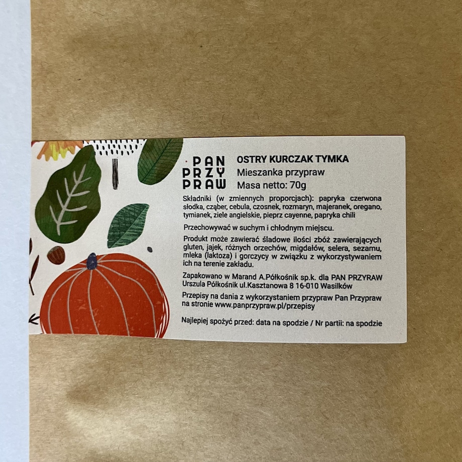 Ostry kurczak Tymka - Refill