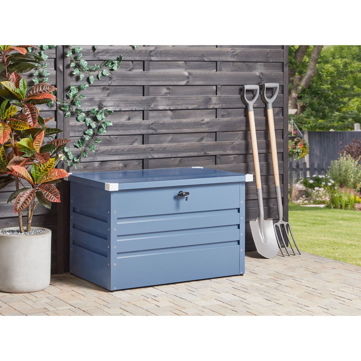 Skrzynia do przechowywania Niebieski CEBROSA