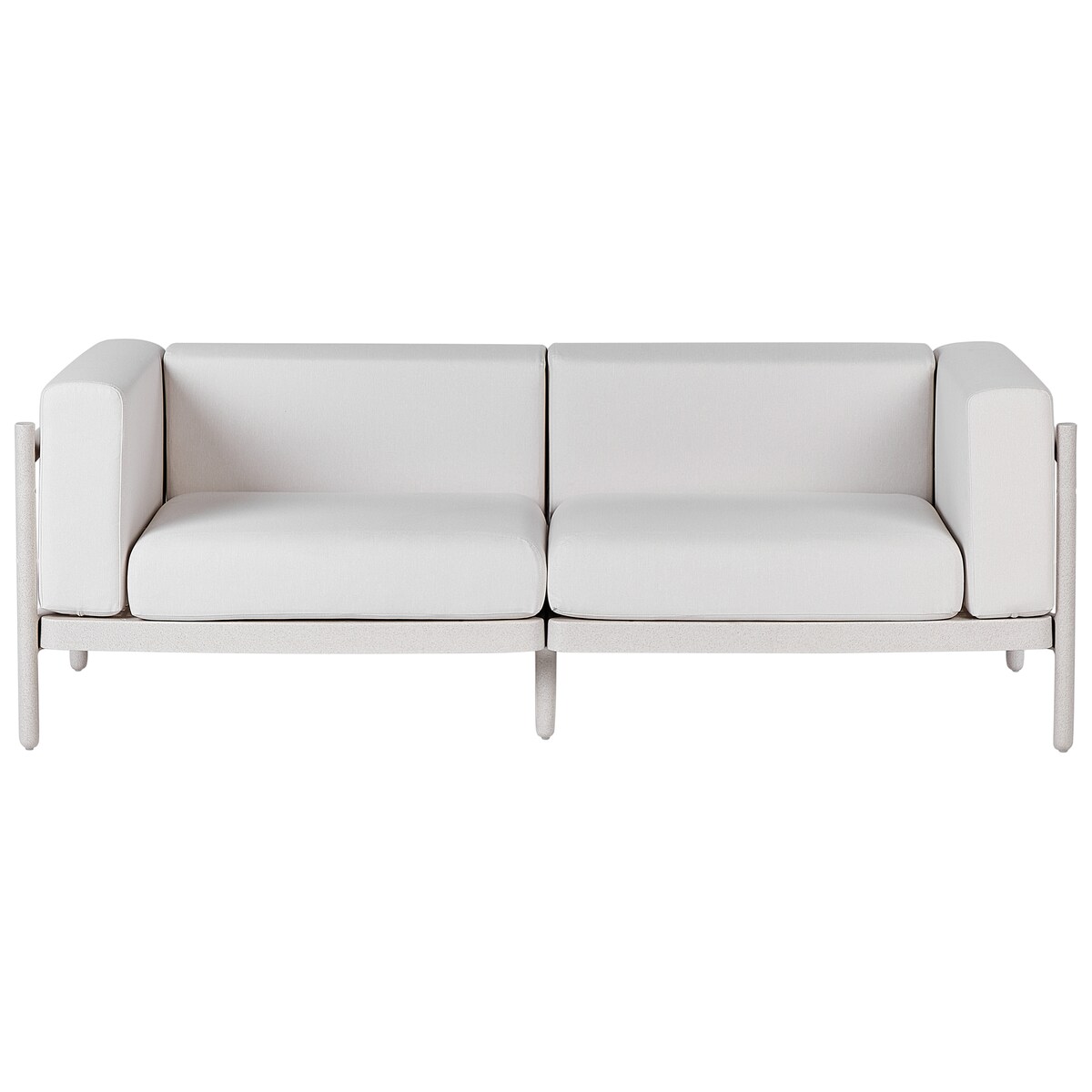 Sofa ogrodowa dla 2 osób FERRETTI Jasnobeżowy