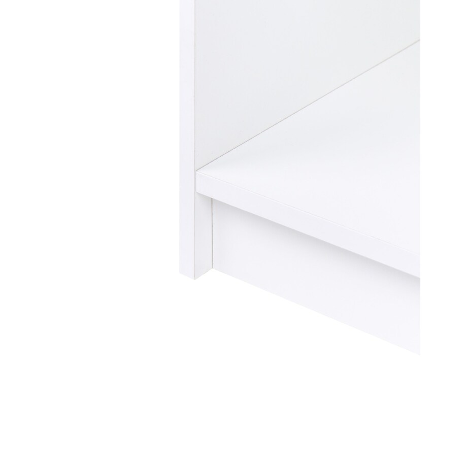 Regał na książki 3 półki ZEHNA 117 cm Biały