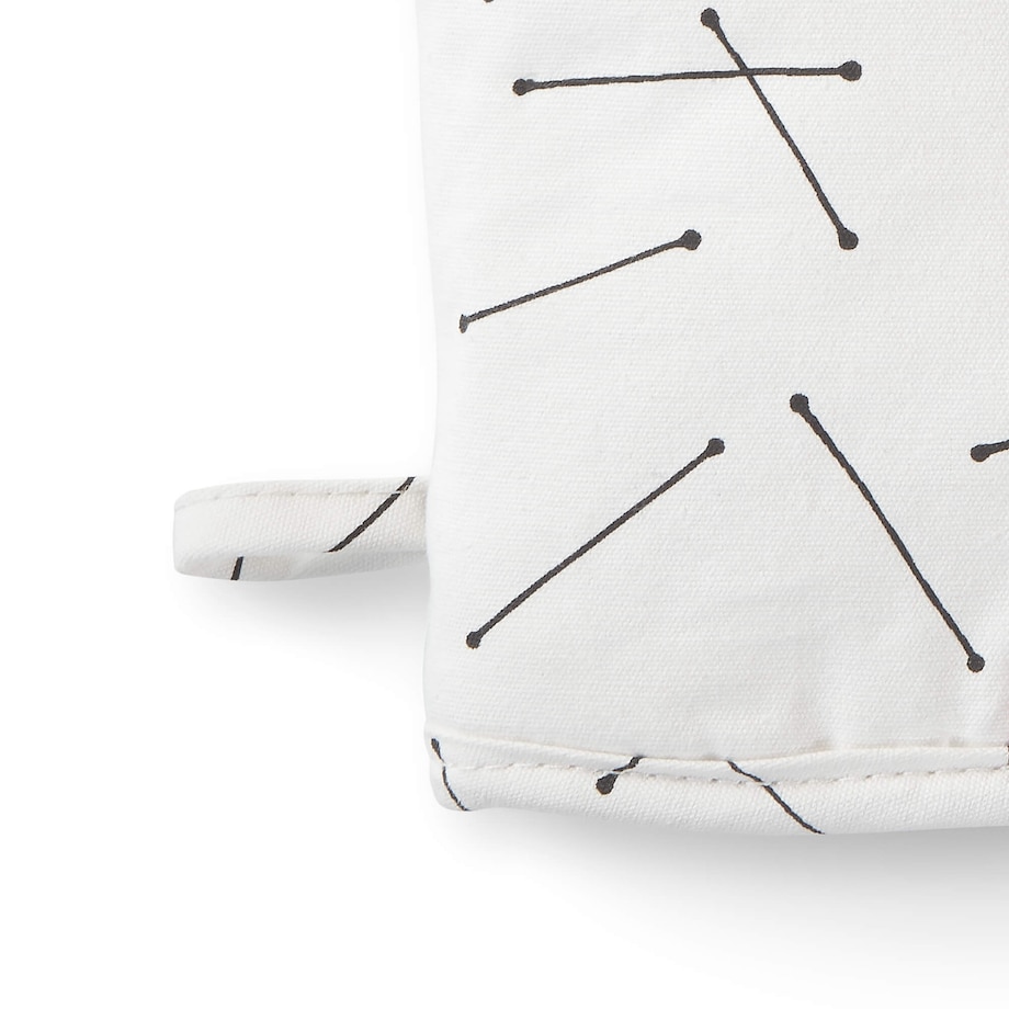 Rękawica kuchenna Rayen - 33 x 17 cm, Biały