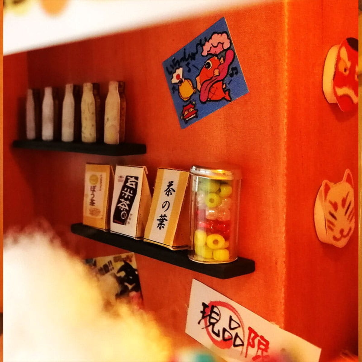 Miniaturowy domek DIY - Sklepik w Tokio