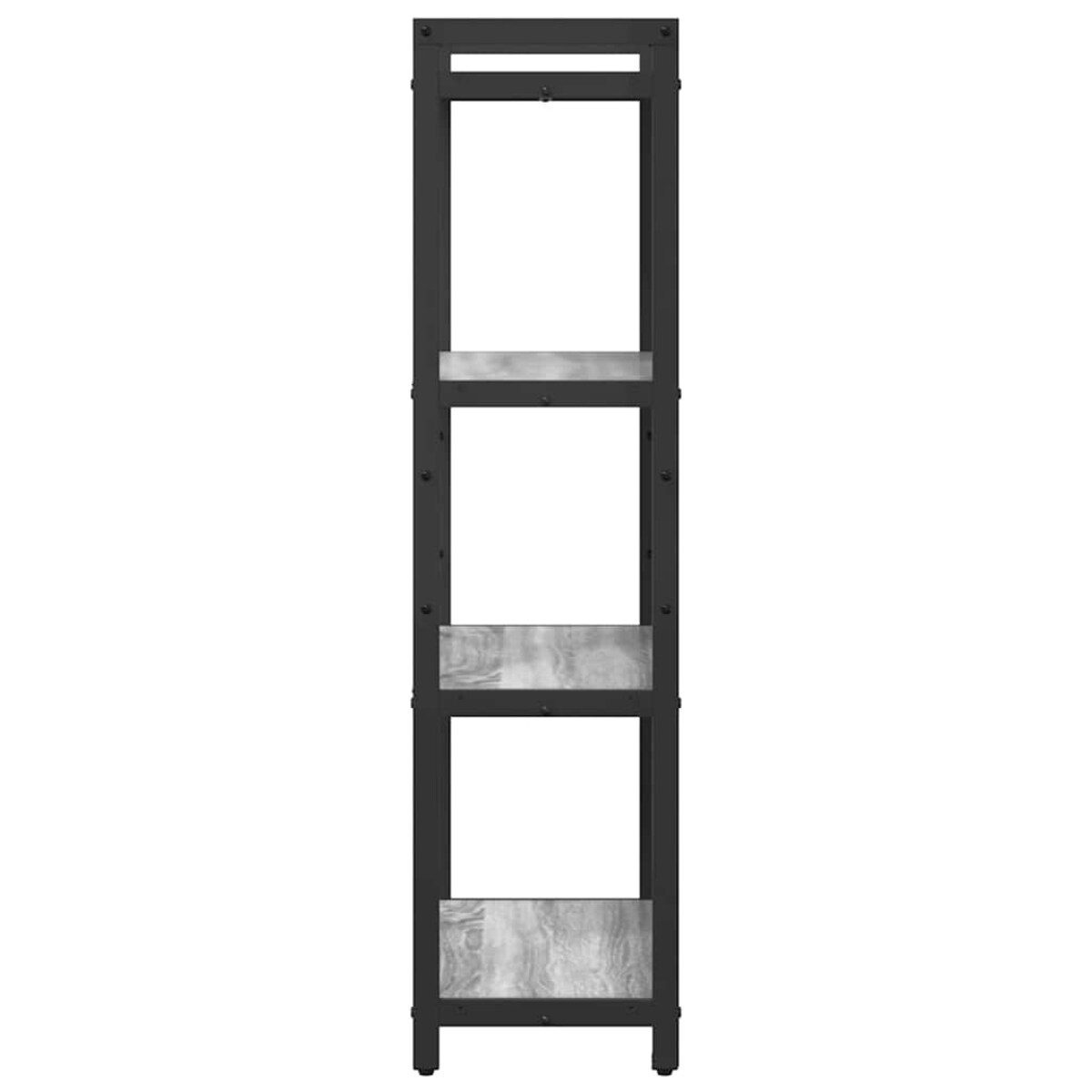 vidaXL Półka na książki Szary dąb sonoma 60 x 30 x 118 cm