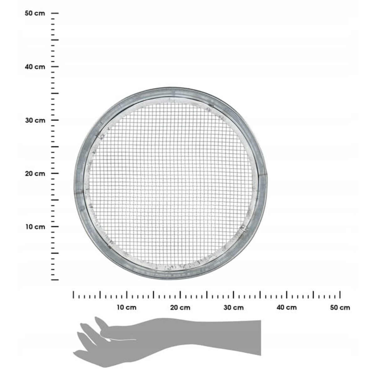 Sitko do przesiewania ziemi 36,5 cm