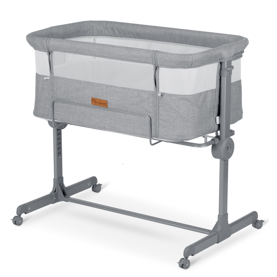 Łóżeczko dziecięce niemowlęce dostawka Nukido składane 0-5m