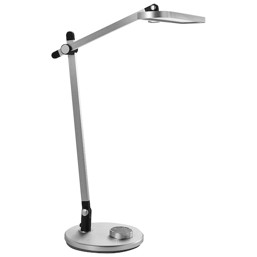 Lampa biurkowa LED HYDRUS Ze ściemniaczem Srebrny