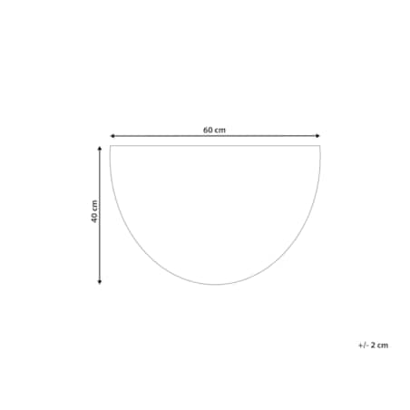 Wycieraczka KINABALU 40 x 60 cm Włókno kokosowe Naturalny