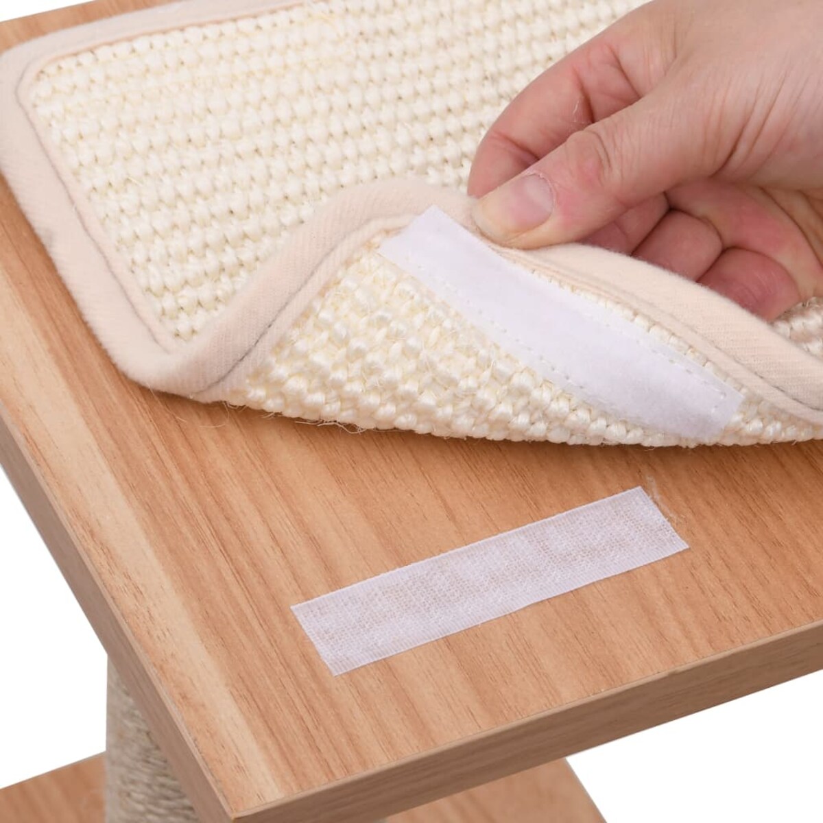 vidaXL Drapak dla kota, z sizalową matą, 123 cm