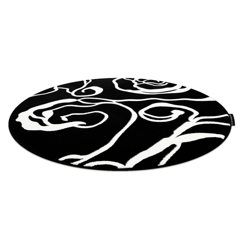 Dywan HAMPTON Rosa koło róża, kwiaty koło 140 cm