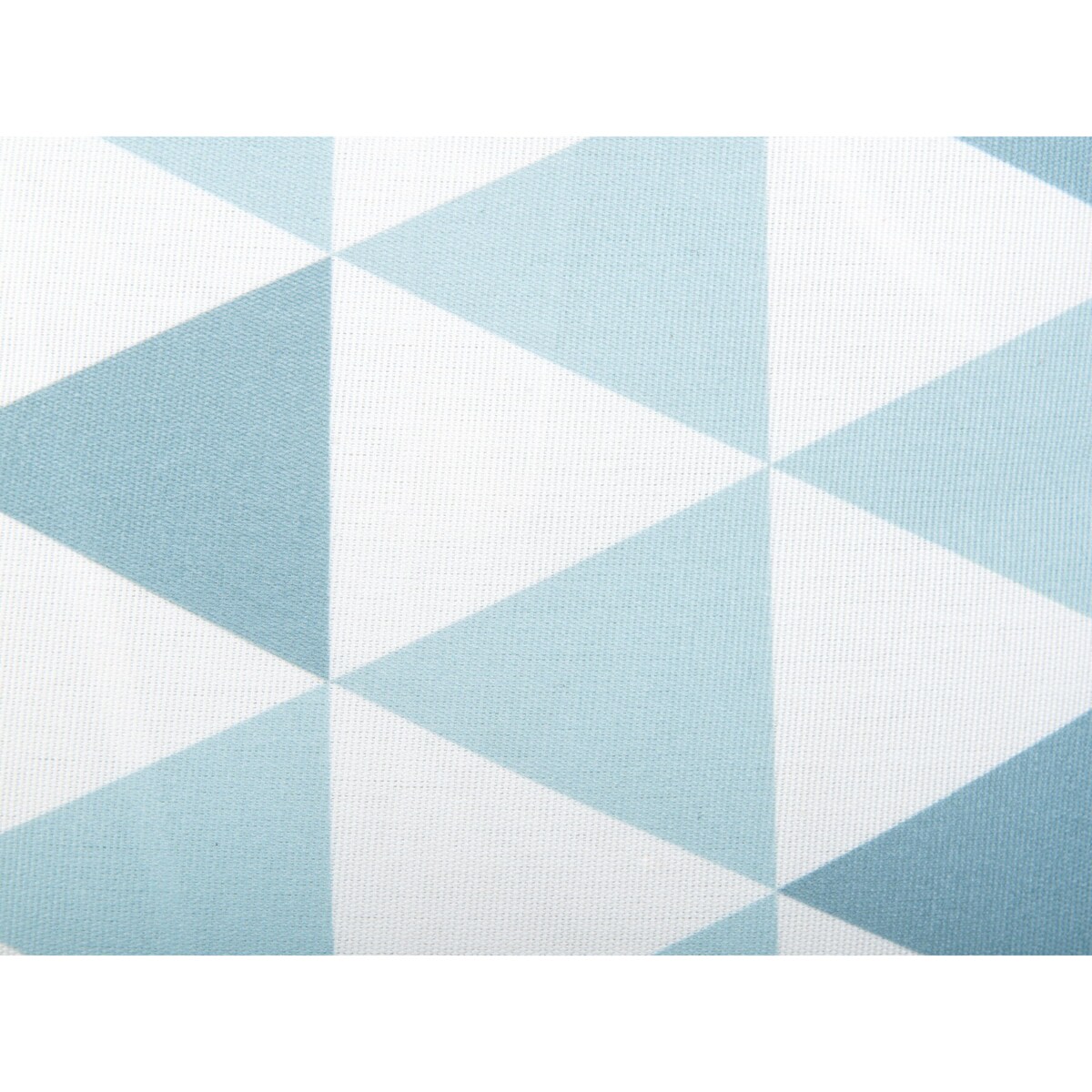 2 poduszki ogrodowe w trójkąty 40 x 40 cm niebiesko-białe TRIFOS