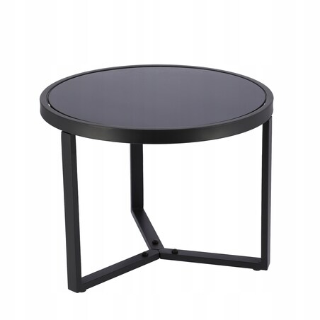 Zestaw mebli ogrodowych z tekstylenu szare