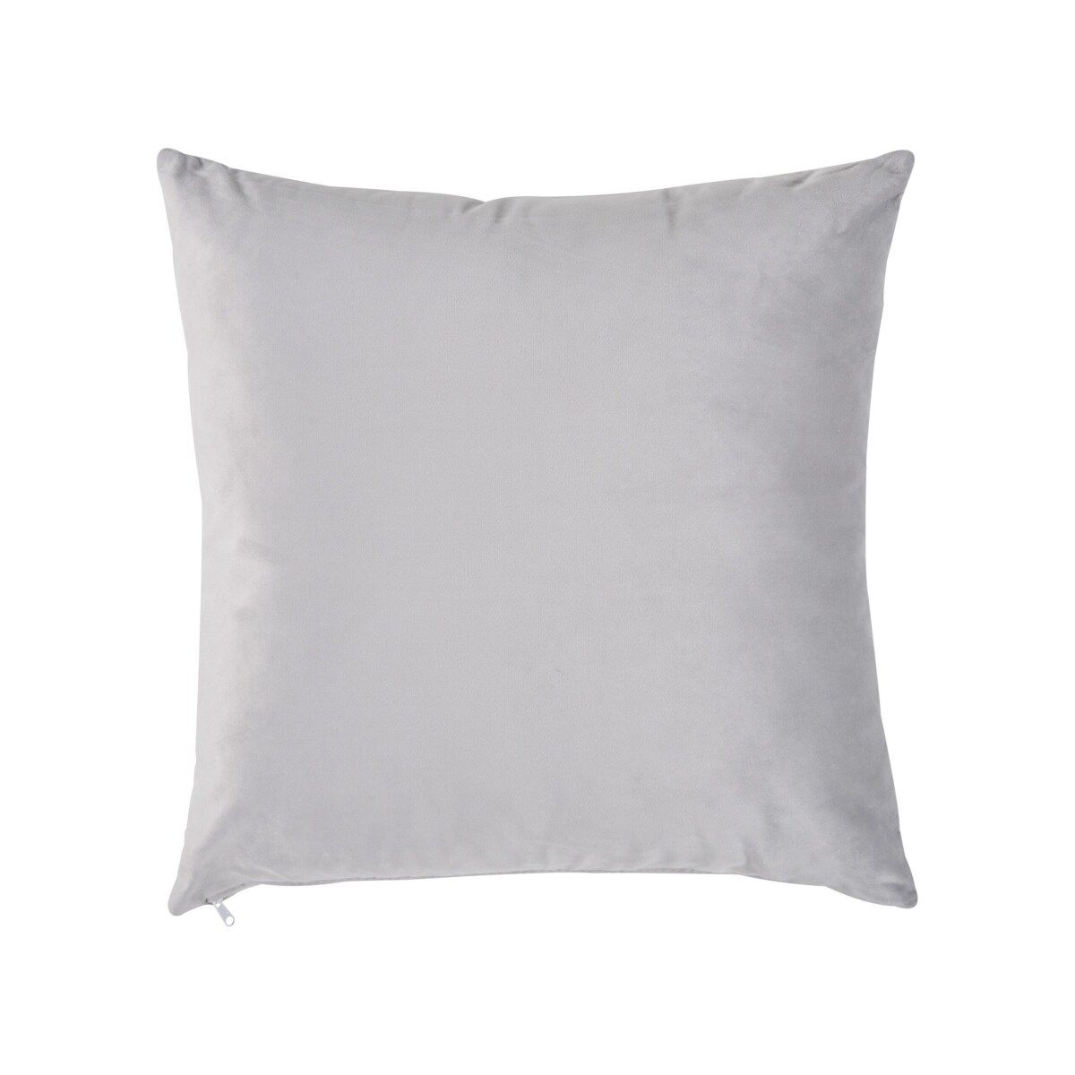 Szezlong z pojemnikiem welurowy lewostronny jasnoszary MERI II