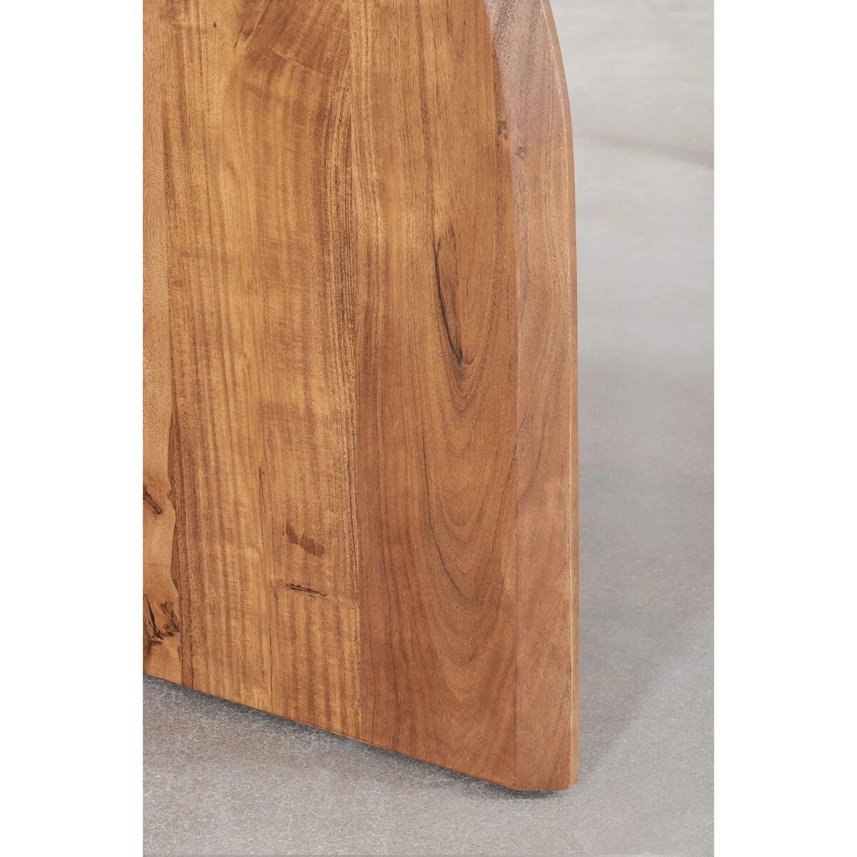 Duży stół drewno akacjowe Delta 200x105 cm brązowy