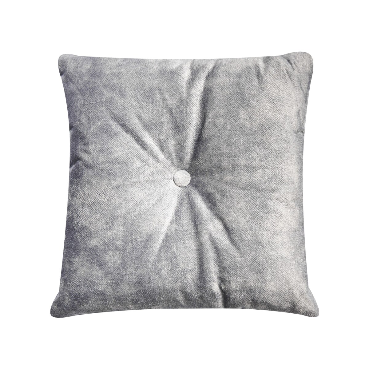 Szezlong welurowy prawostronny szary LATTES II