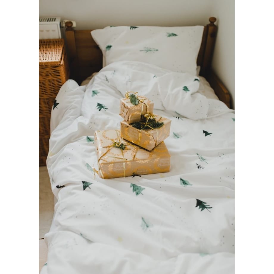 Pościel Choinki 150x200 + 50x60 cm