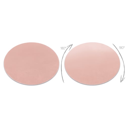 Dywan LINDO koło róż do prania, koło 60 cm