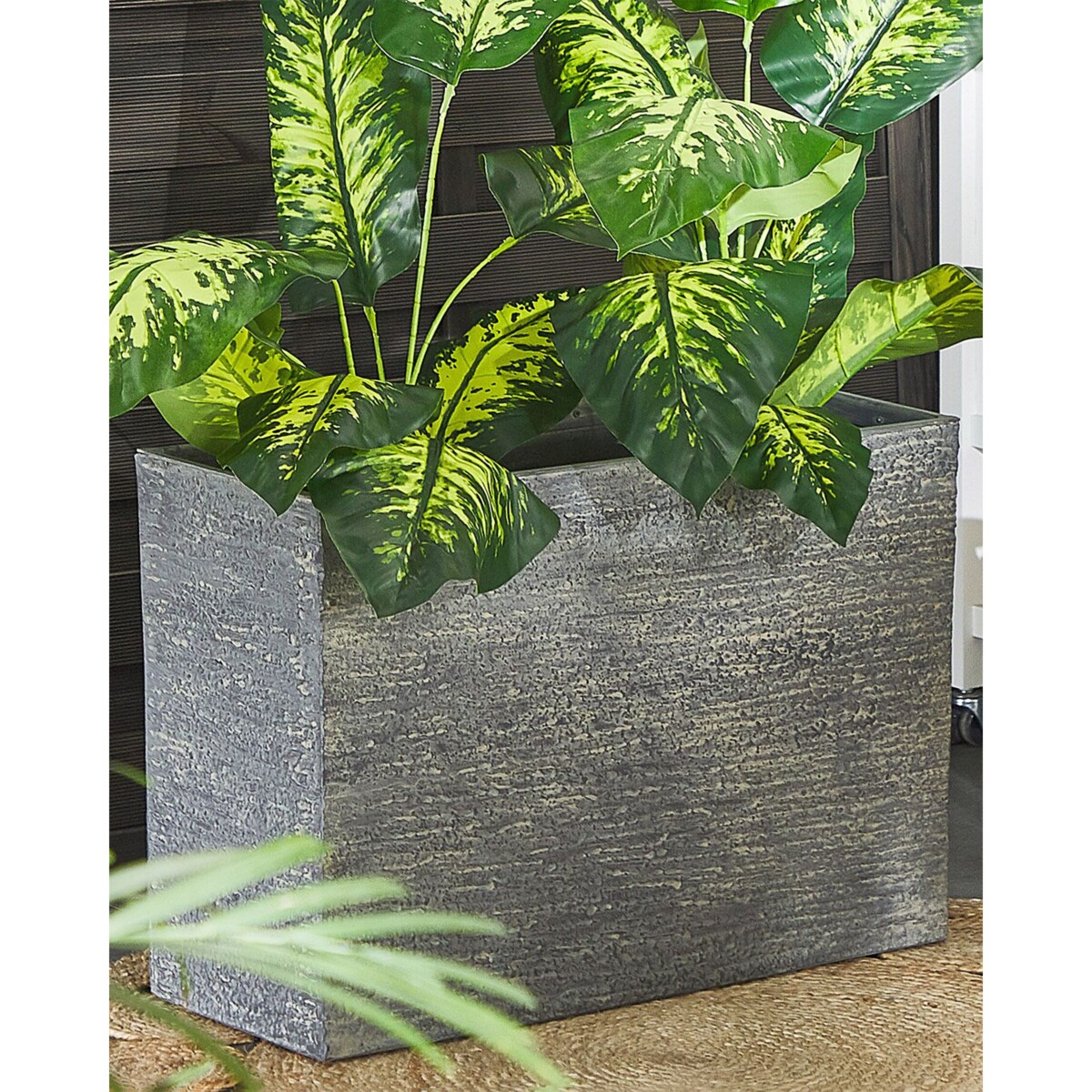 Doniczka 29 x 70 x 50 cm szara EDESSA