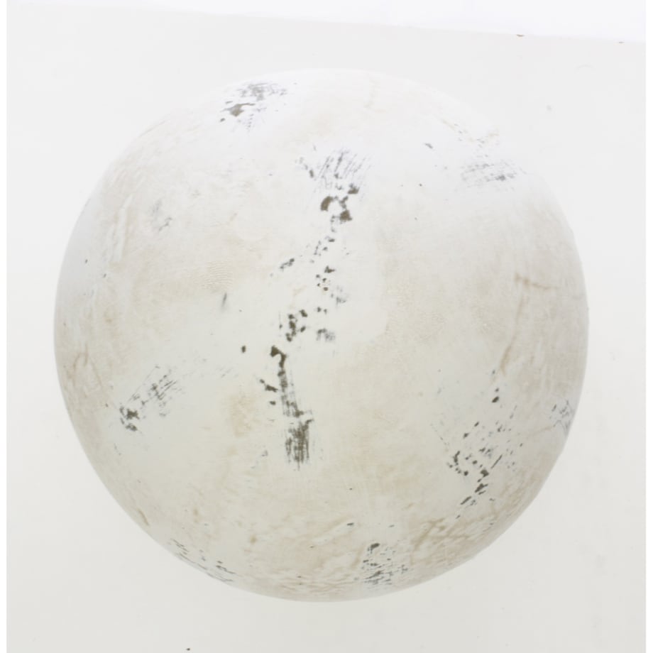 Dekoracja - beżowe jajko z ceramiki 26x17x17 cm ITNOL - III