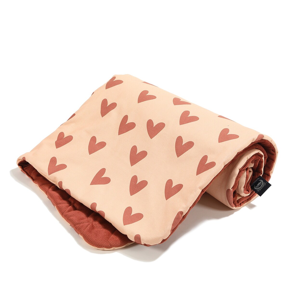 La Millou - Ciepły Koc Velvet HEARTBEATPINK