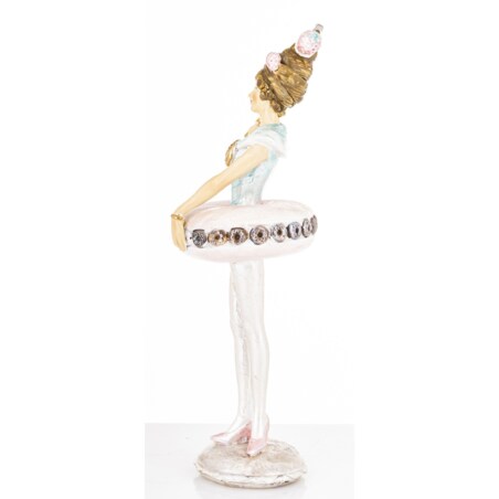 Dekoracja - baletnica 25,5x9,5x8 cm DANSANA