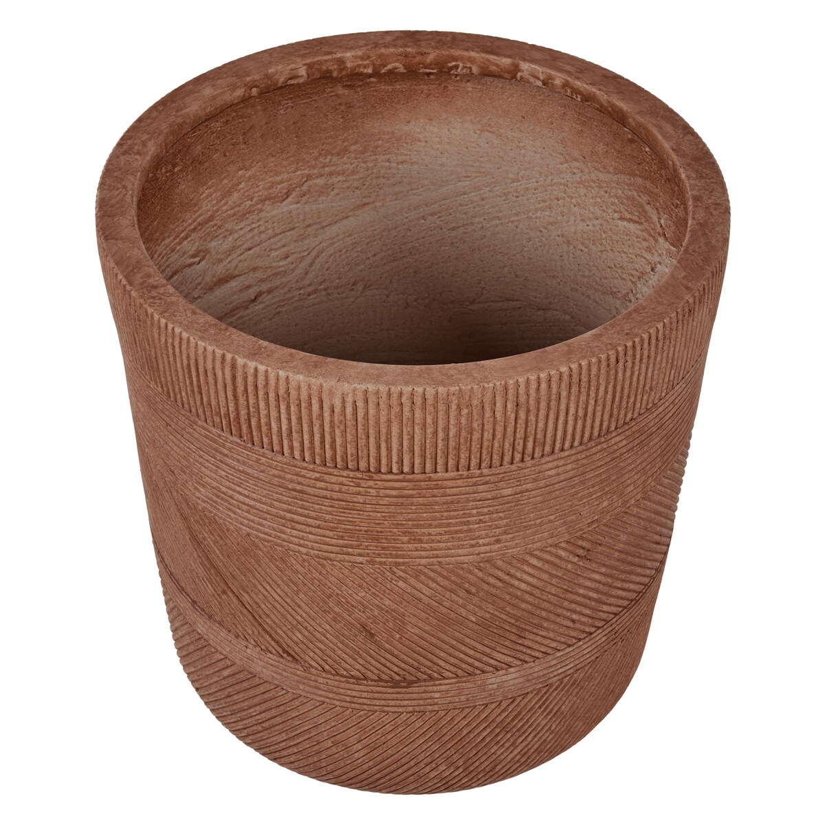 Donica VOULA 36 cm Złoty brąz
