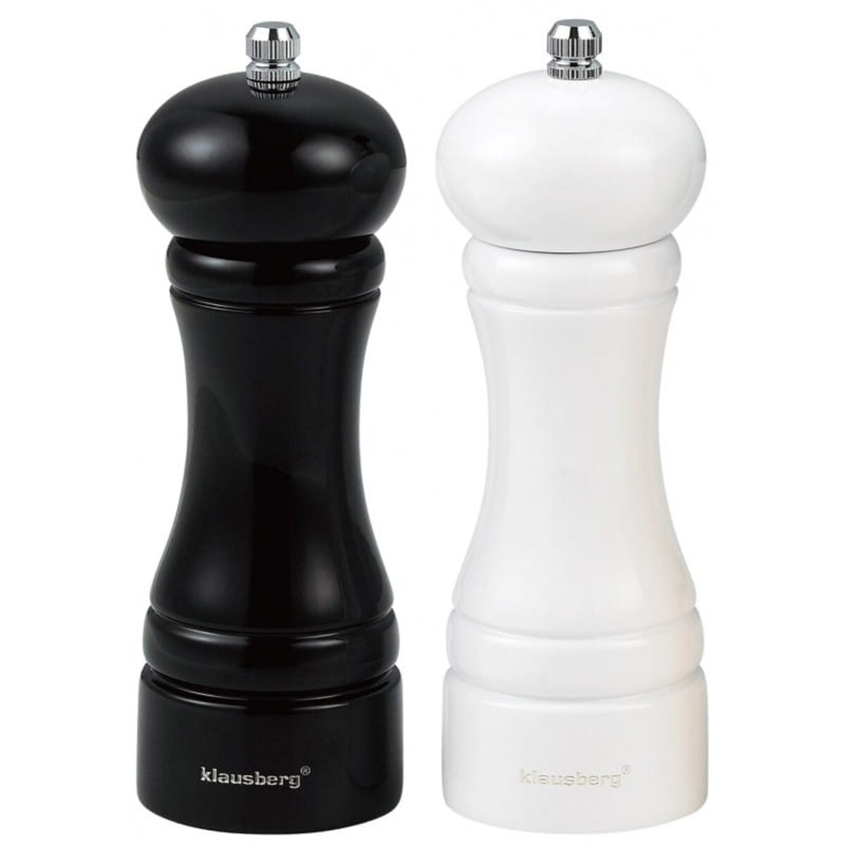 Zestaw 2 młynków do soli i pieprzu komplet KLAUSBERG