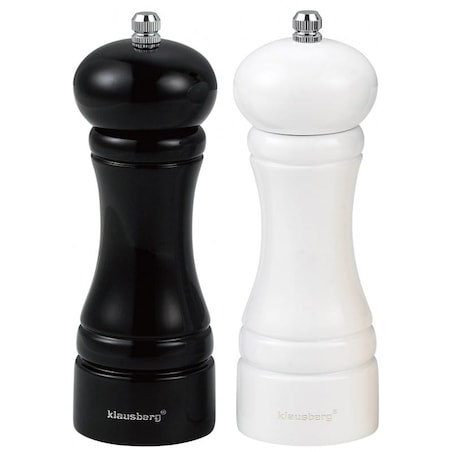 Zestaw 2 młynków do soli i pieprzu komplet KLAUSBERG