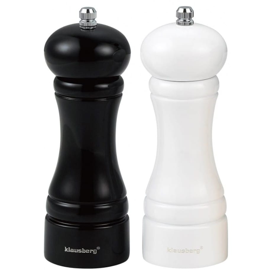 Zestaw 2 młynków do soli i pieprzu komplet KLAUSBERG