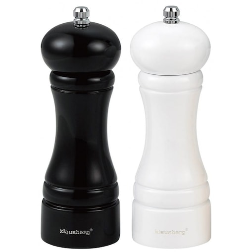 Zestaw 2 młynków do soli i pieprzu komplet KLAUSBERG