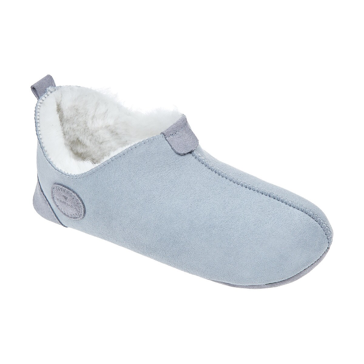 KAPCIE DAMSKIE OXFORD POPIELATO-BIAŁE 40