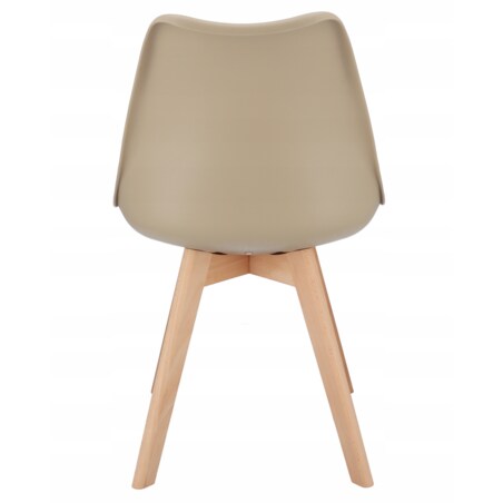 4 X Krzesło Do Jadalni Kuchni Stołu Zestaw Komplet Oslo Beżowe