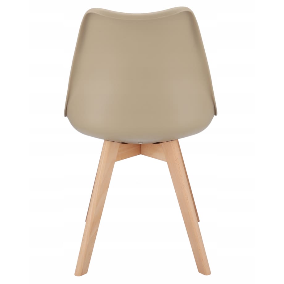 4 X Krzesło Do Jadalni Kuchni Stołu Zestaw Komplet Oslo Beżowe