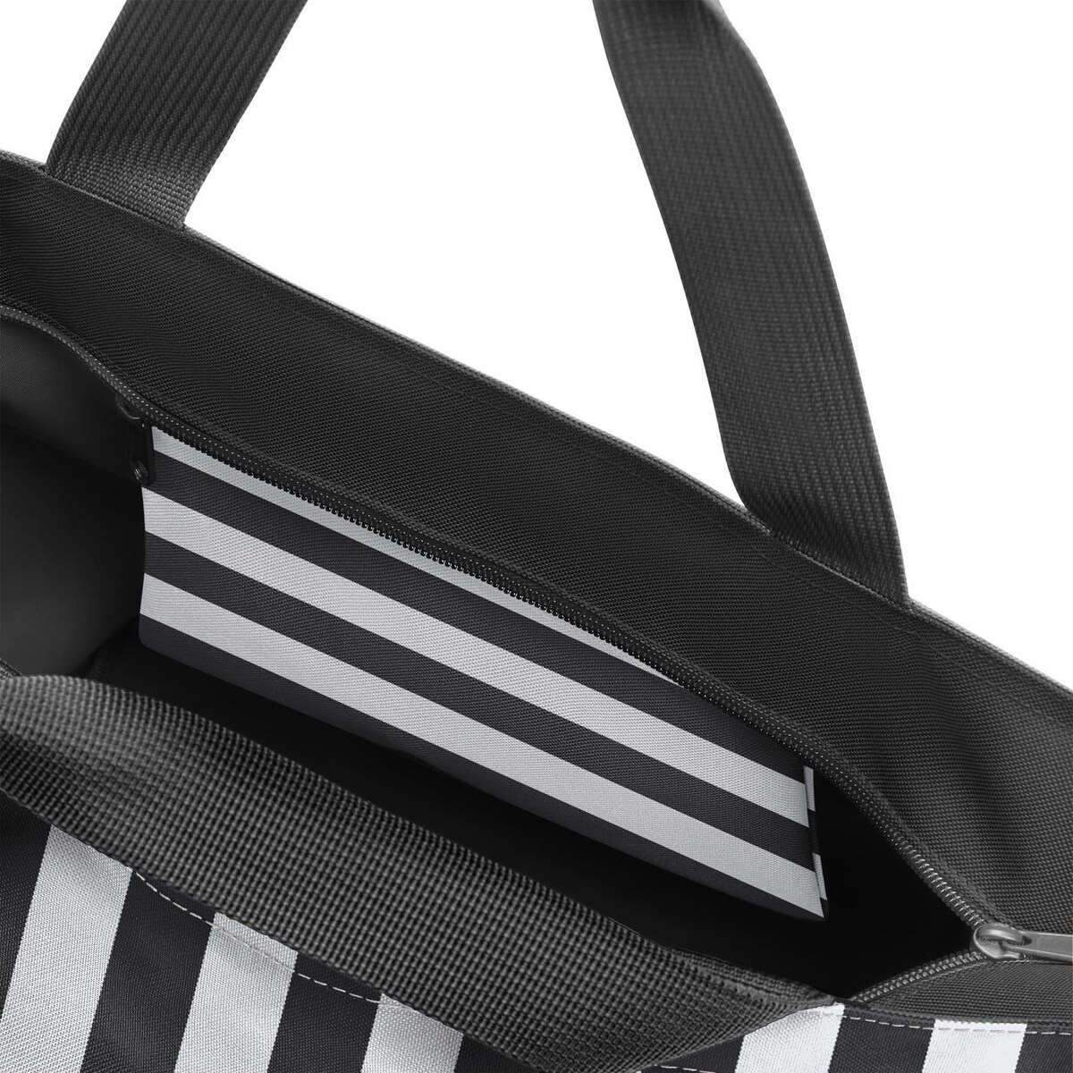 Torba SHOPPER M, summerstripes black