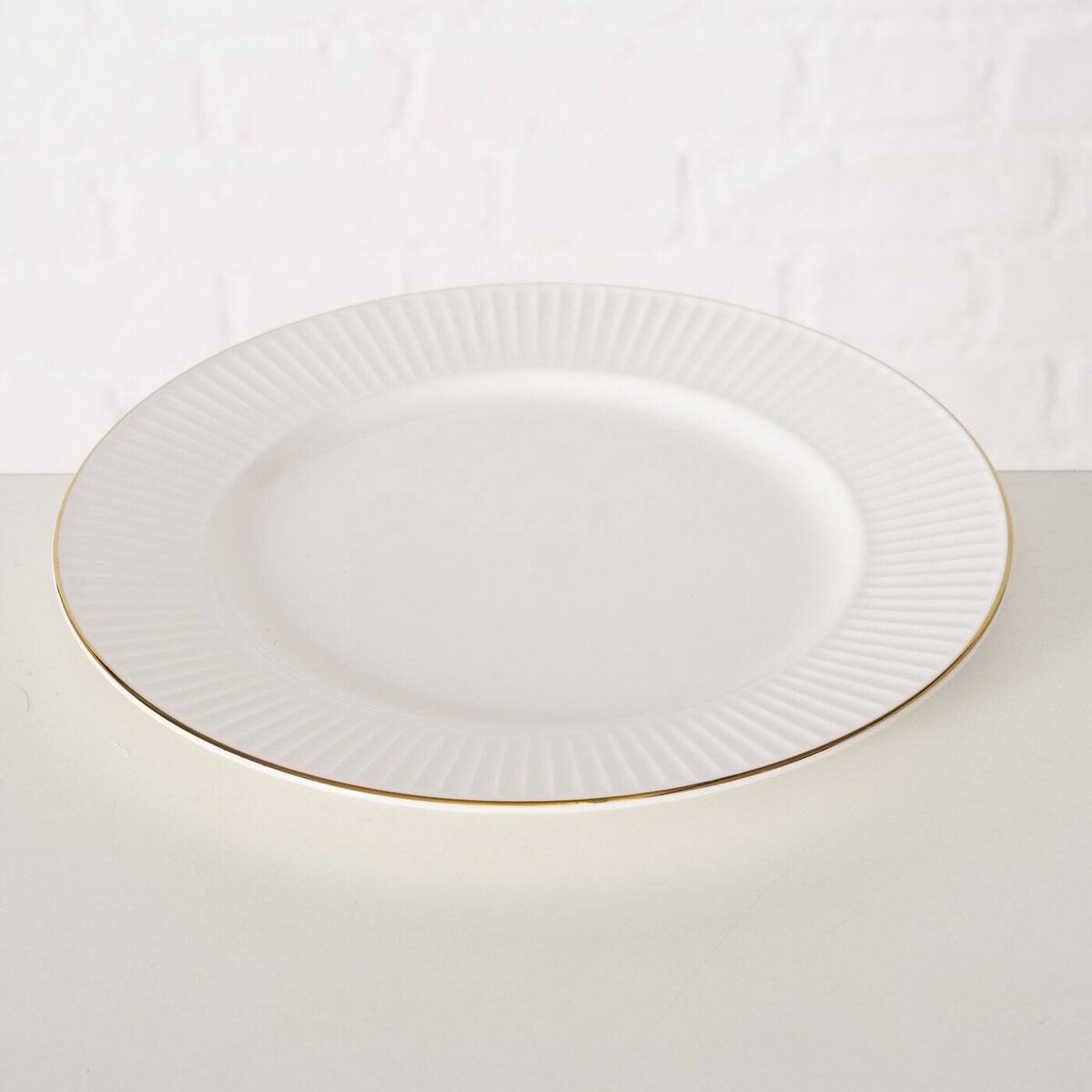 Talerz deserowy KELLY, porcelanowy, Ø 20 cm