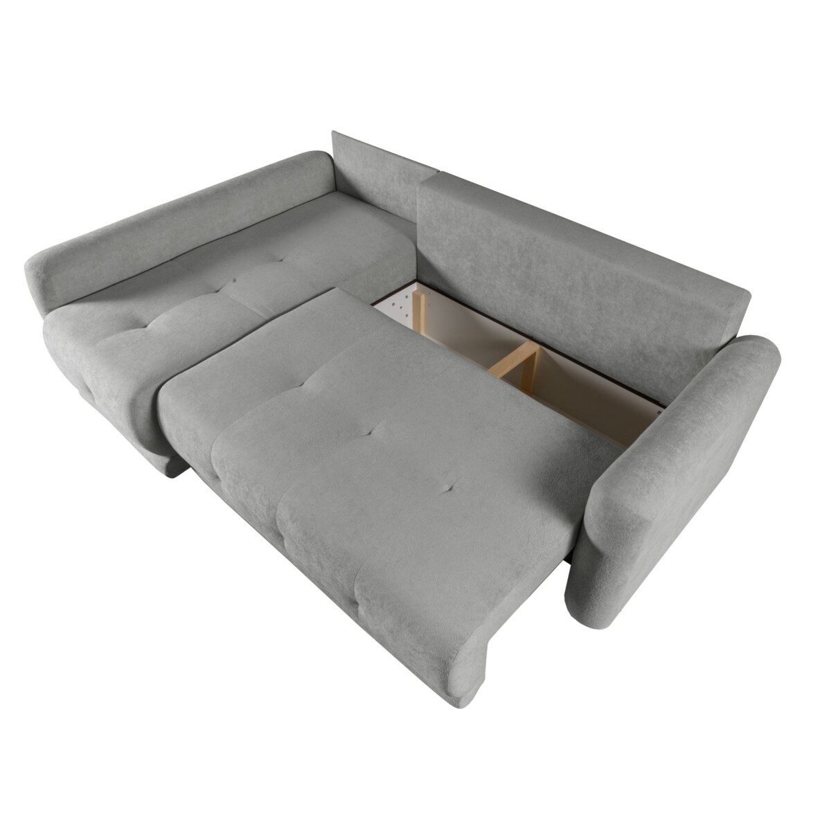 Narożnik uniwersalny ARIOS z funkcją spania i pojemnikiem na pościel