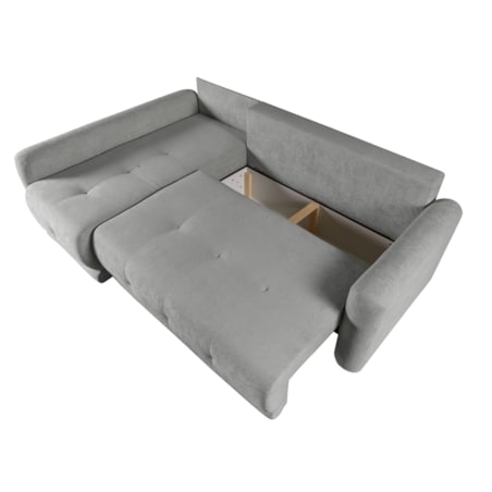 Narożnik uniwersalny ARIOS z funkcją spania i pojemnikiem na pościel