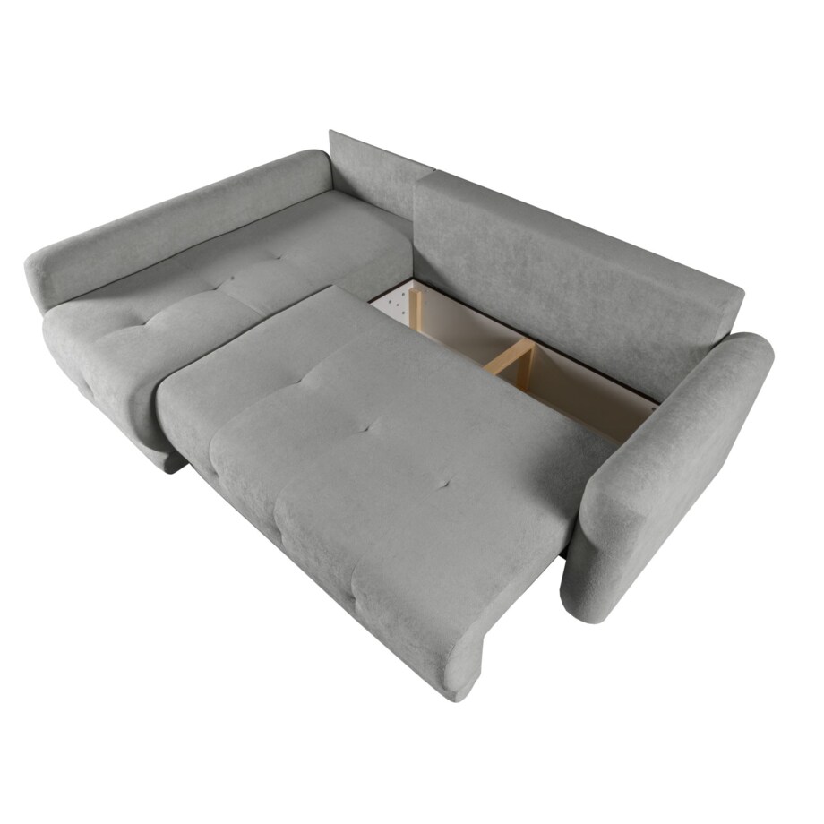 Narożnik uniwersalny ARIOS z funkcją spania i pojemnikiem na pościel