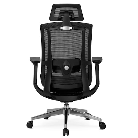 Fotel gamingowy obrotowy ergonomiczny regulowany do biurka czarny DYLAN