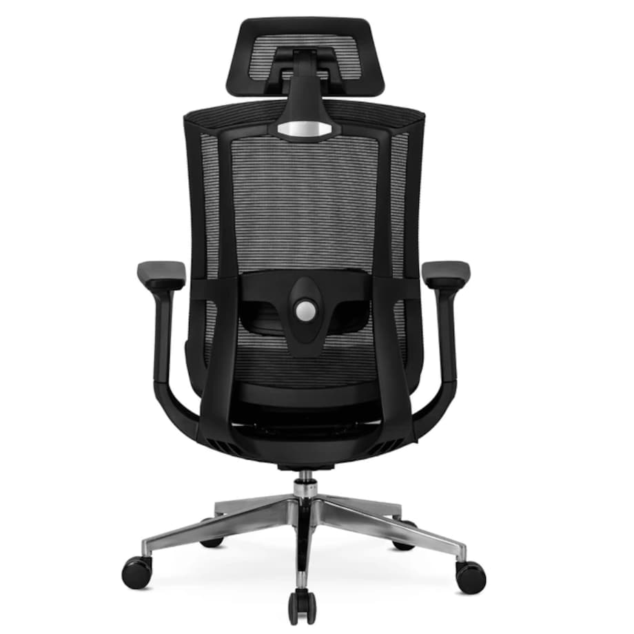 Fotel gamingowy obrotowy ergonomiczny regulowany do biurka czarny DYLAN