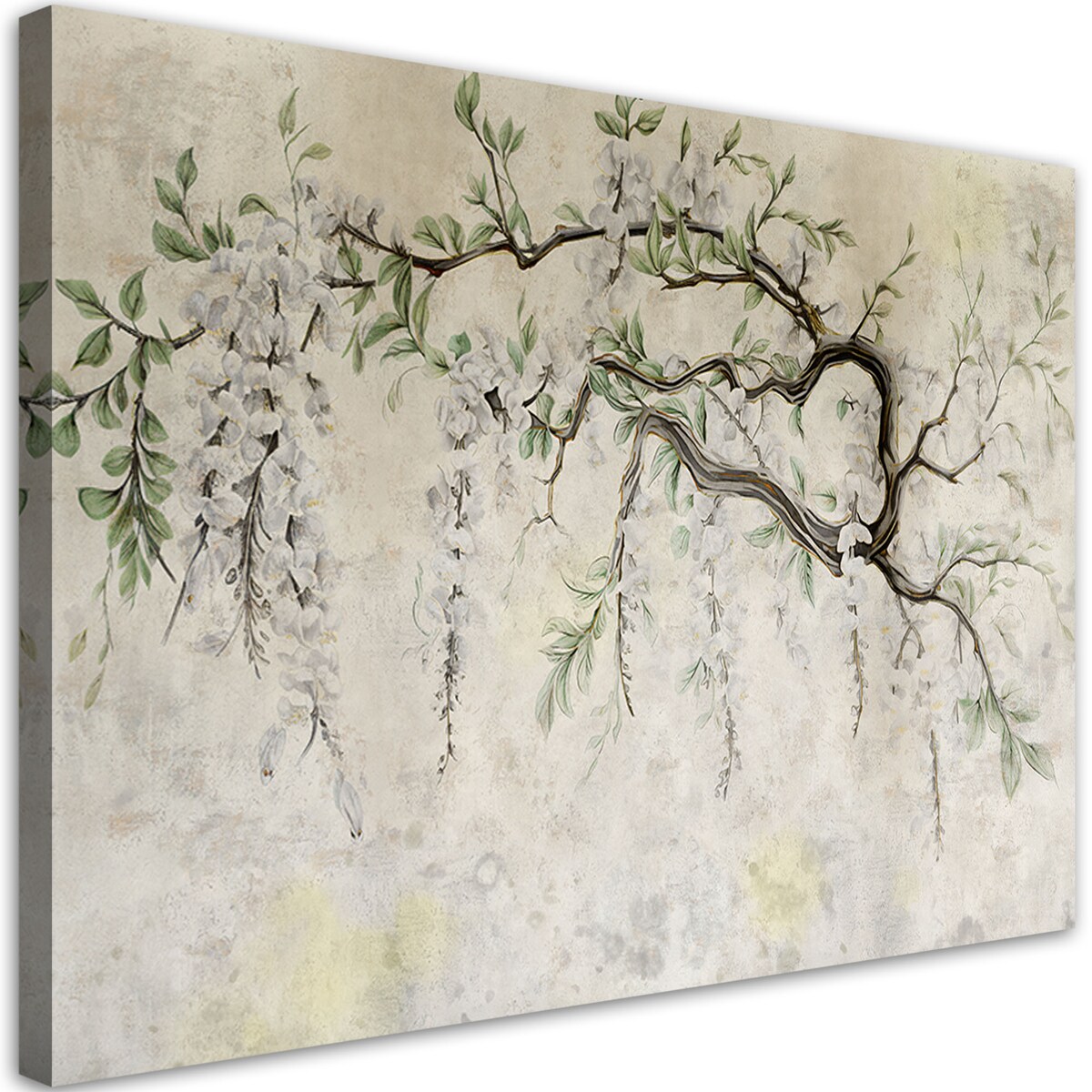 Feeby Obraz na płótnie, Zwisające kwiaty minimalizm 60x40