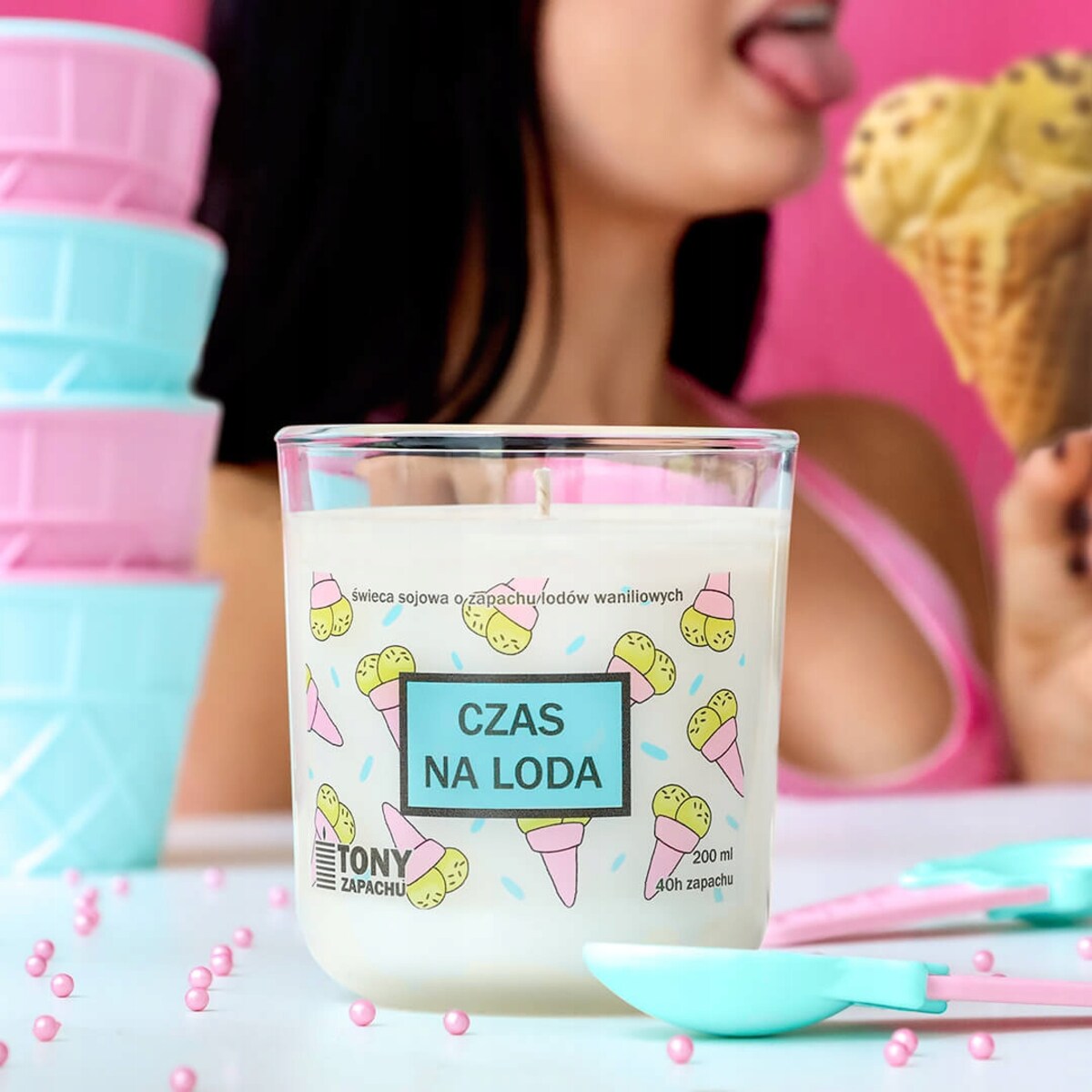 "CZAS NA LODA " ŚMIESZNY ZABAWNY PREZENT UPOMINEK NA DZIEŃ CHŁOPAKA ŚWIECA