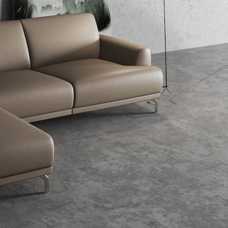 Sofa narożna Puzo brązowa