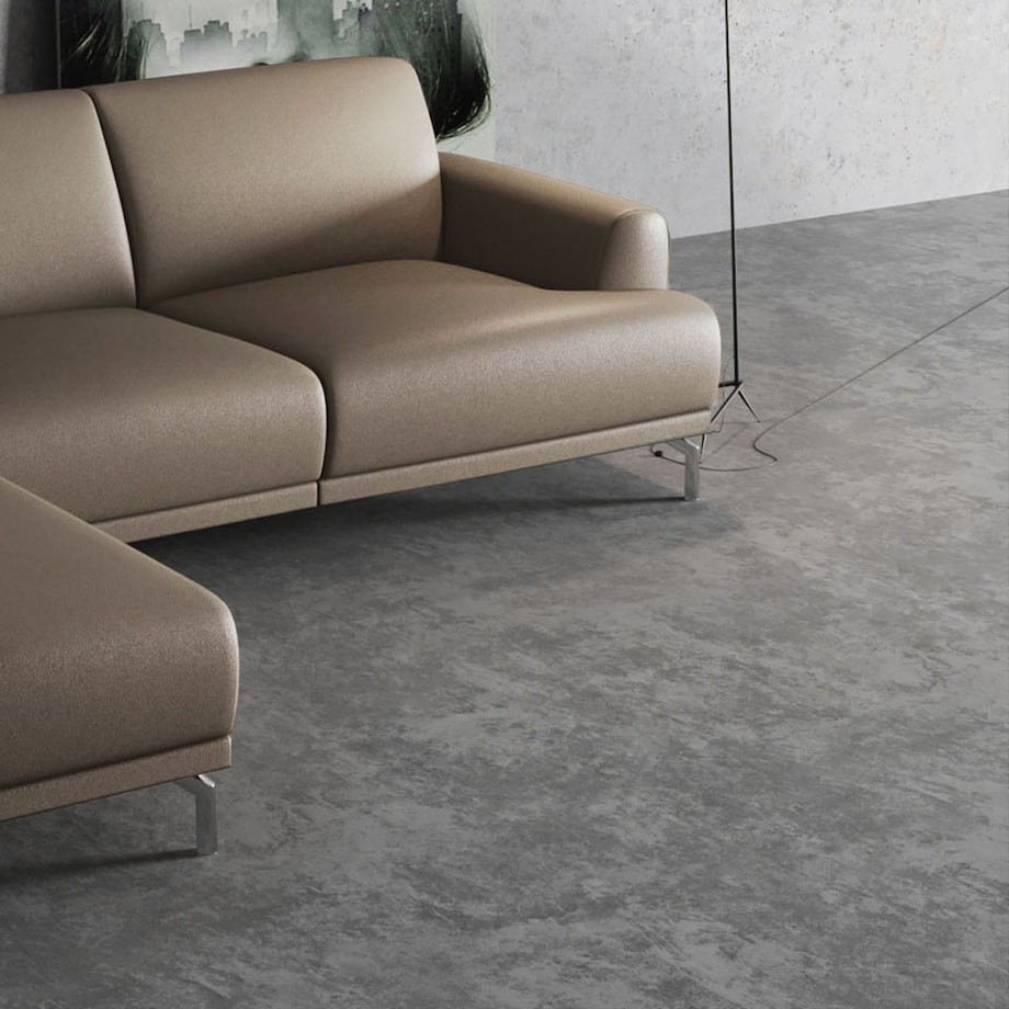 Sofa narożna Puzo brązowa