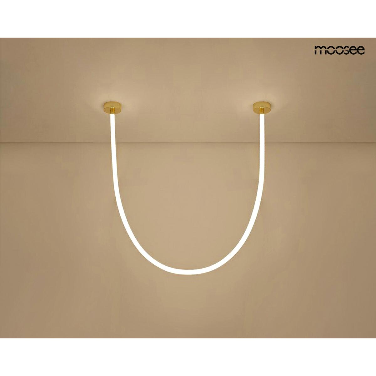 MOOSEE lampa wisząca LASSO 300 Smart złota