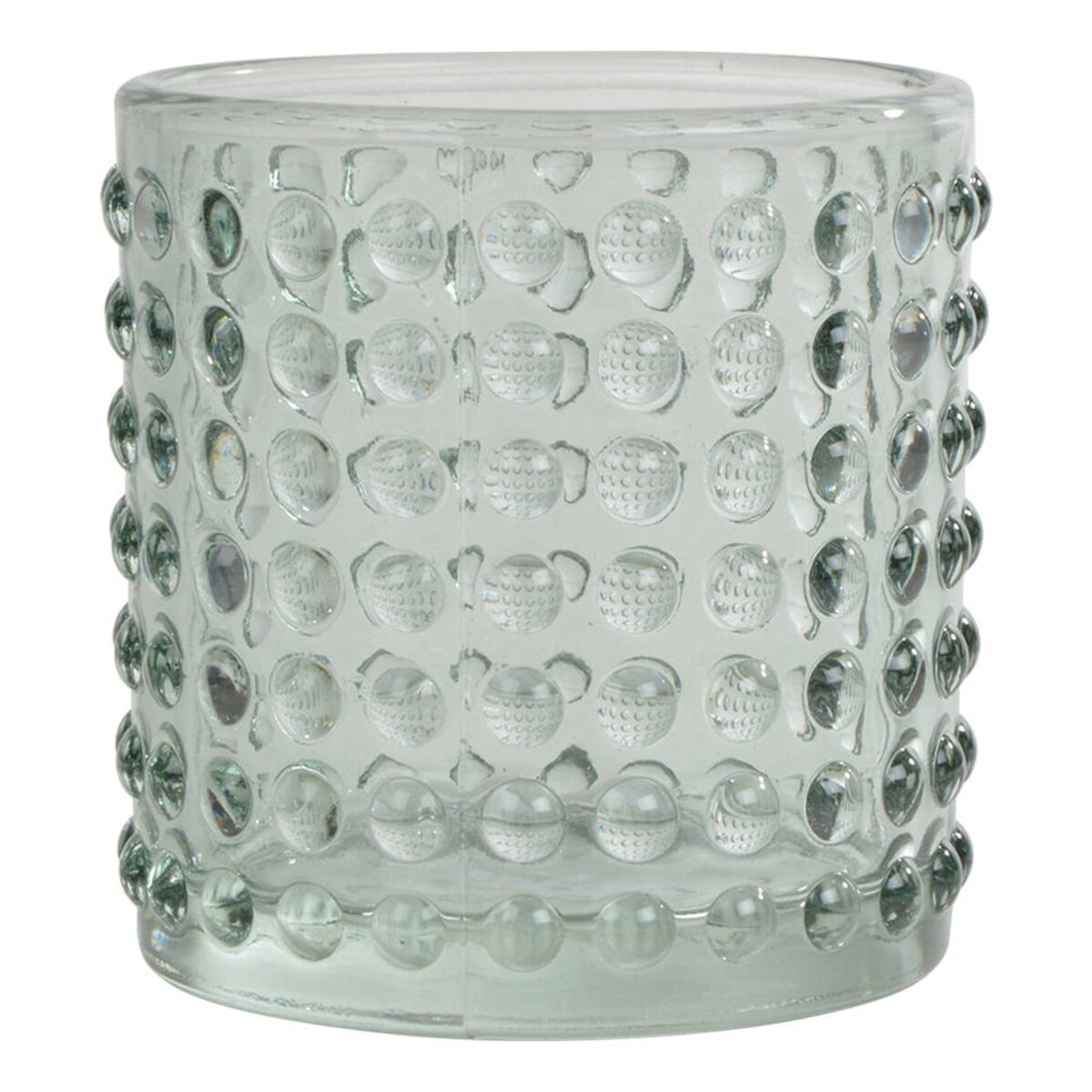 Świecznik z wypukłym wzorem ARTY, Ø 7 cm