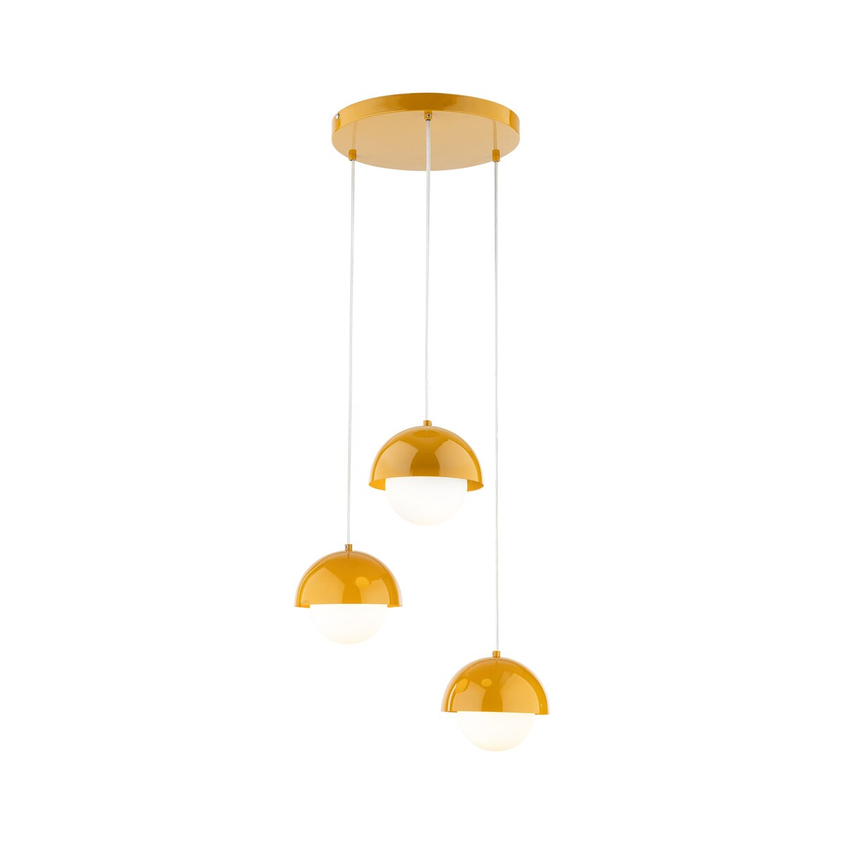 Lampa wisząca BONO OCHRA 10266 TK Lighting, 3xG9, stal i szkło, regulowana wysokość, nowoczesna do salonu i jadalni