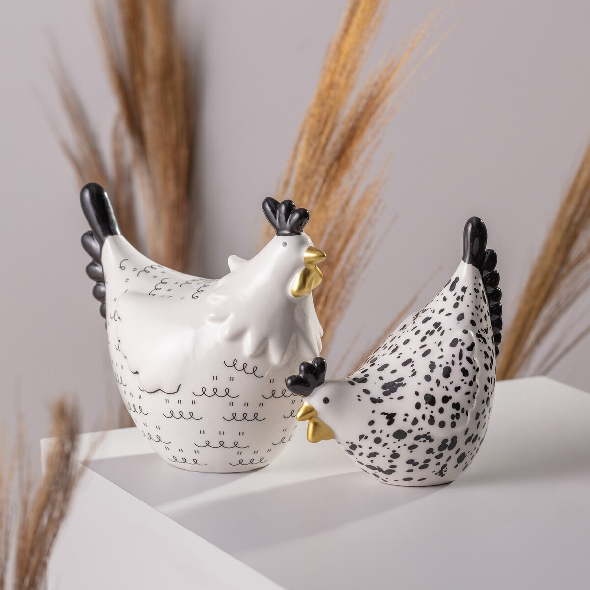 Figrurka Fancy Hen 16x9x13cm, 16 x 9 x 13 cm